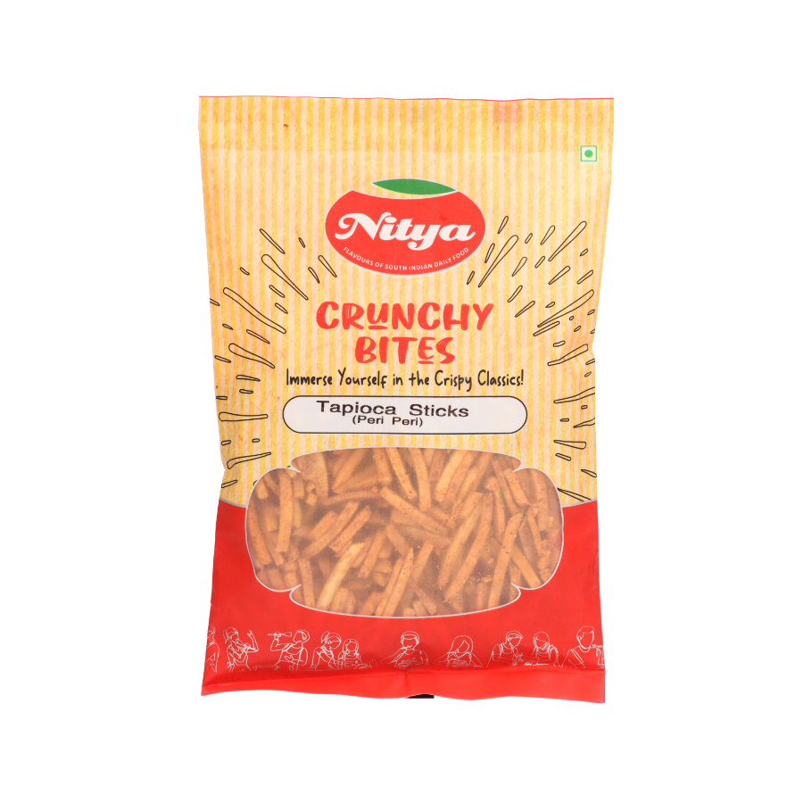 Picture of NITYA TAPIOCA STICKS (PERI PERI) - 150G