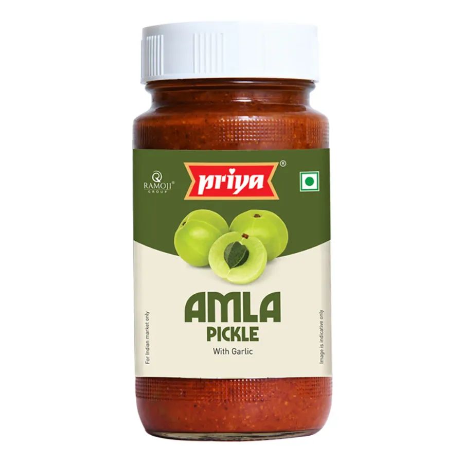 Picture of AMLA PICKLE WITHOUT GARLIC - 300G