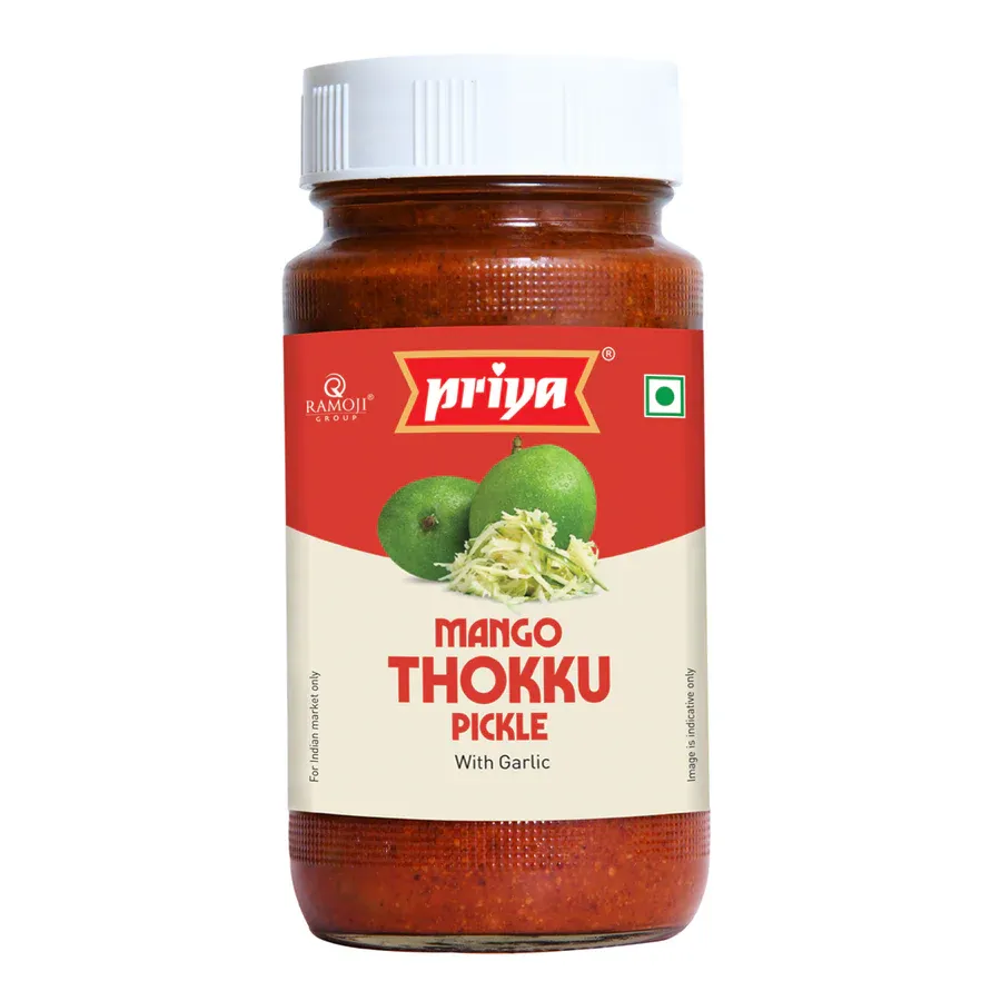 Picture of MANGO THOKKU PICKLE WITH OUT GARLIC - 300G.