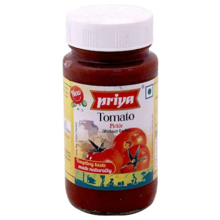 Picture of TOMATO PICKLE WITH OUT GARLIC - 300G.
