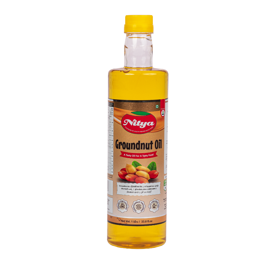 Picture of NITYA GROUNDNUT OIL - 1LTR