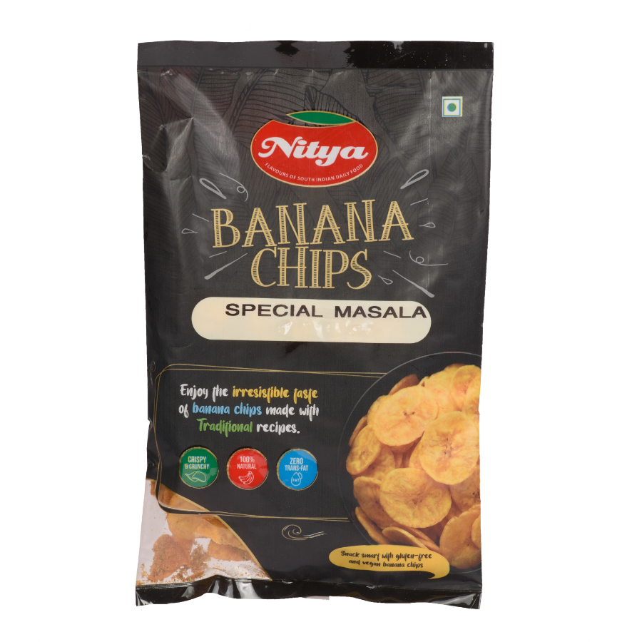 Picture of NITYA BANANA CHIPS SPECIAL MASALA - 150G