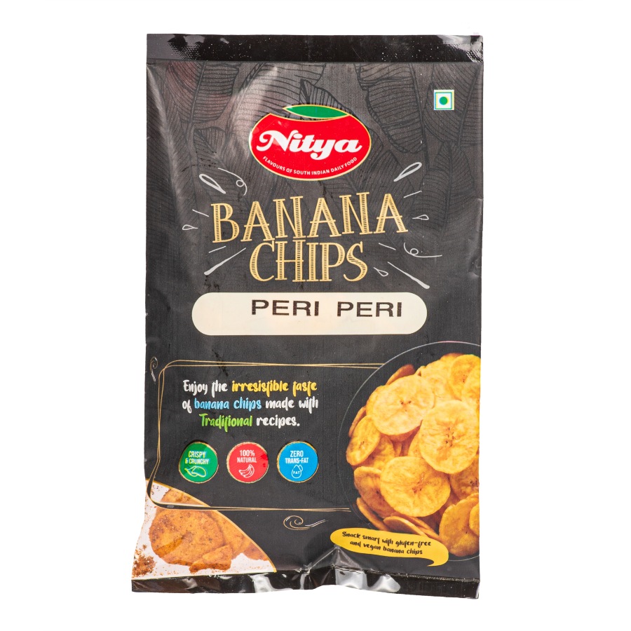 Picture of NITYA BANANA CHIPS PERI PERI - 150G