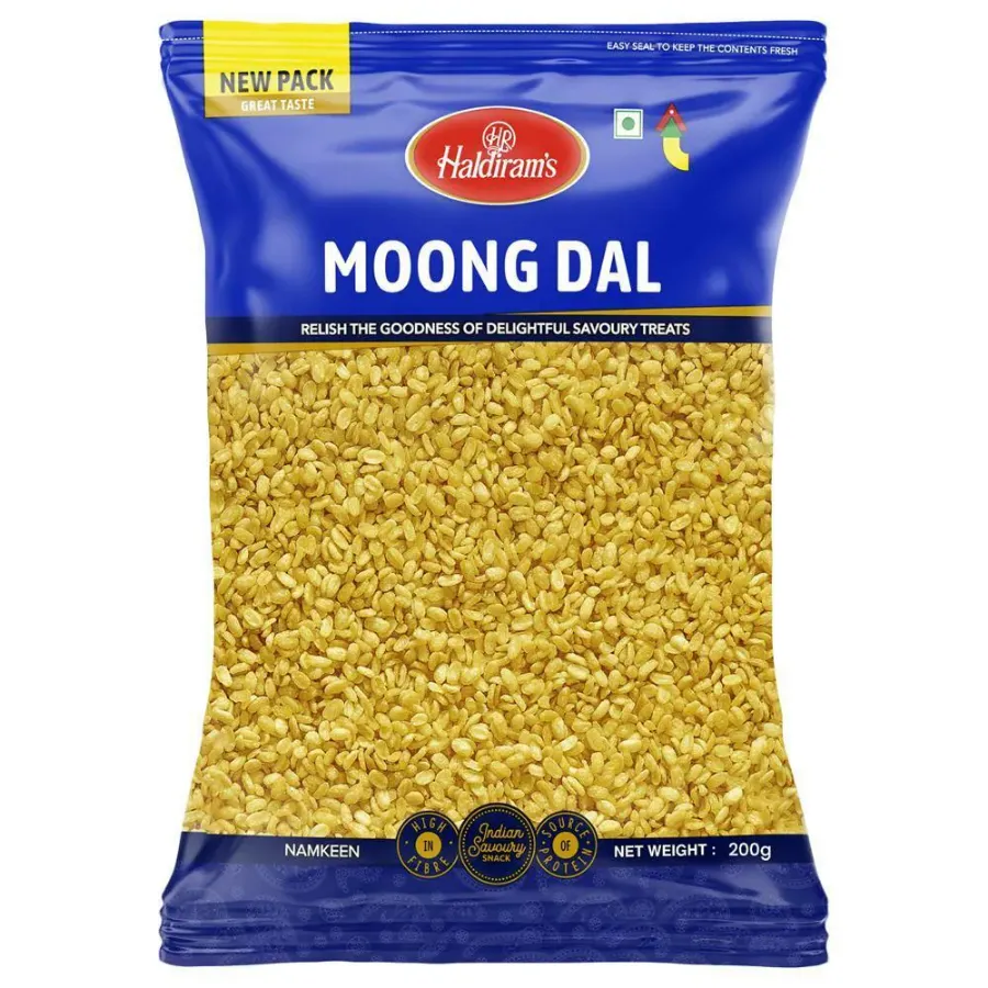 Picture of HALDIRAMS MOONG DAL (PLAIN) - 200G