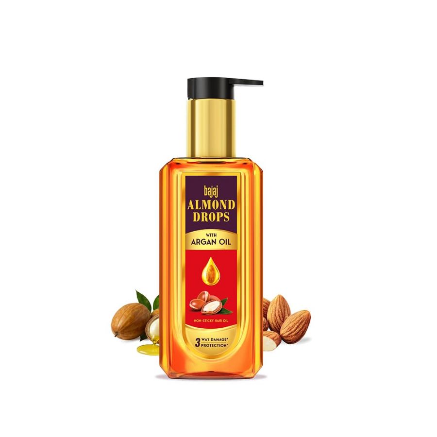 Picture of BAJAJ ALMOND DROPS HAIR OIL - BAJ 100ML.