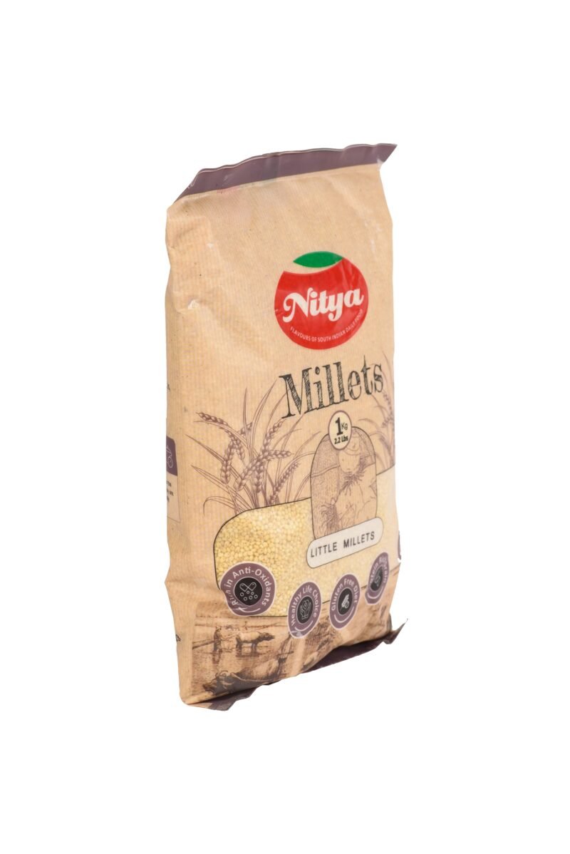 Nitya Foods Little Millets - Right View | Healthy & Nutritious | Rich in Fiber & Protein