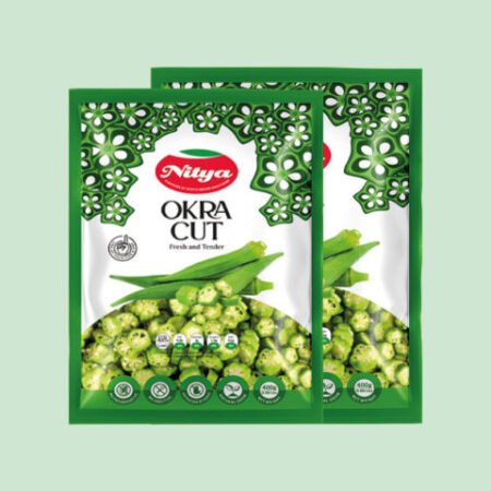 Okra cut