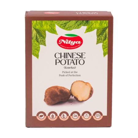 Nitya Foods Chinese Potato - Front View | Fresh & Authentic Indian Root Vegetable