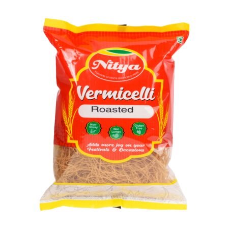 Nitya Foods Roasted Vermicelli – Perfect for Kheer, Upma & More | Premium Quality Indian Vermicelli